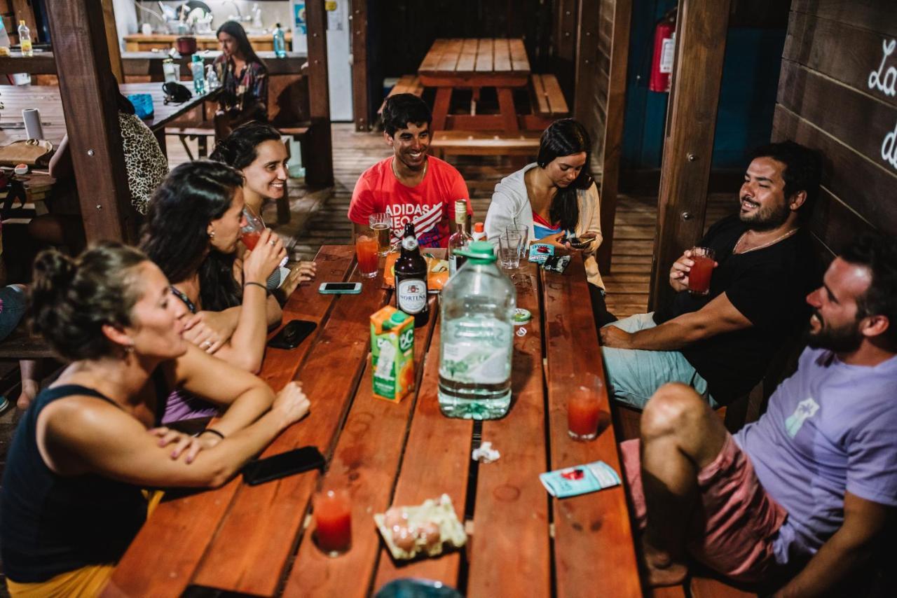 Mar De Fondo Hostel Punta Del Diablo Extérieur photo